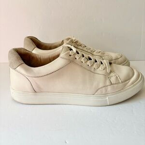 Birdies Cardinal Off White Leather Sneakers Shoes